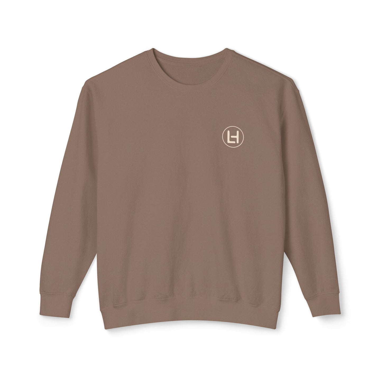 Longhorn Skull Crewneck Sweatshirt — Rustic Coffee Bar Logo Pullover