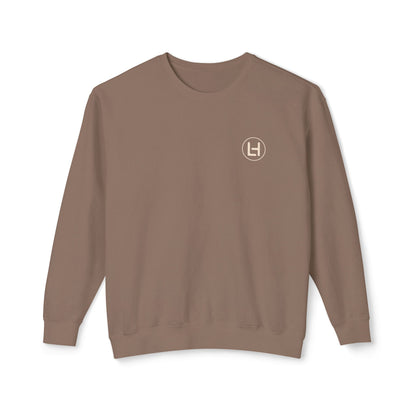 Longhorn Skull Crewneck Sweatshirt — Rustic Coffee Bar Logo Pullover
