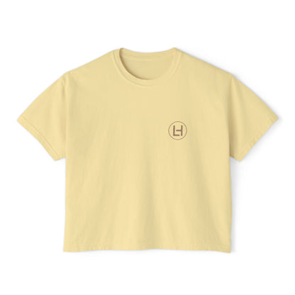Boxy Tee — Southwest Longhorn Coffee Bar Logo Tee