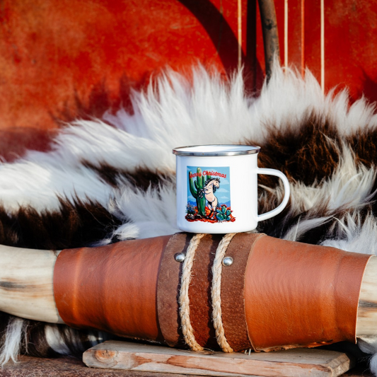 LH Christmas 2026 Enamel mug