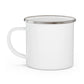 Enamel Camping Mug - Retro Desert Camper Design