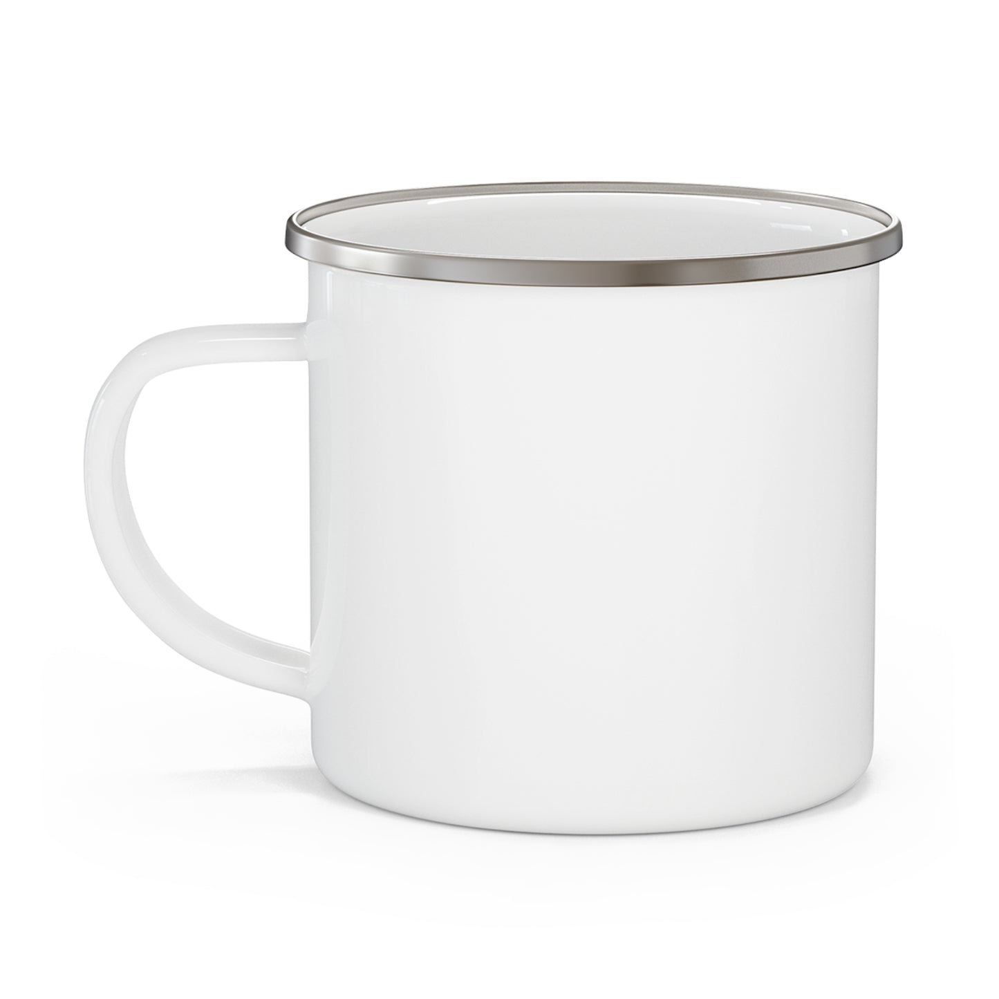 Enamel Camping Mug - Retro Desert Camper Design